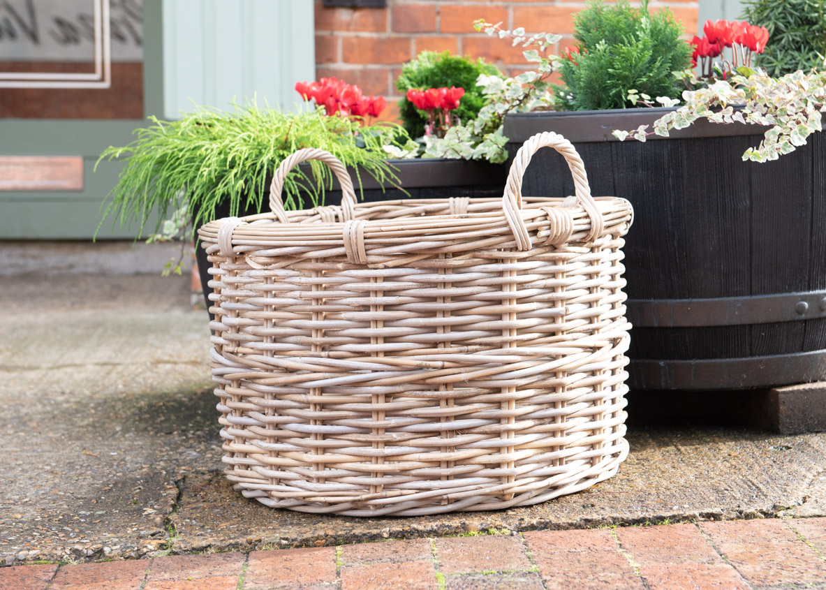 Wicker basket at Nathans